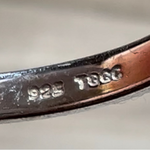 Designer TGGC Sterling Silver Prasiolite & White Topaz Ring, Size 8.75, 3.1g - Picture 8 of 11